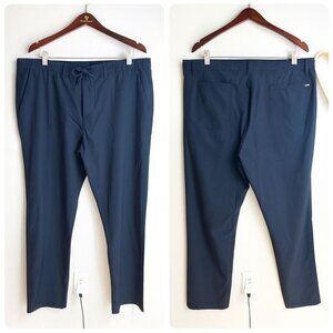 Billabong Men's Ozzy Hybrid Pants Golf Performance Stretch Sz 38 Navy Blue
